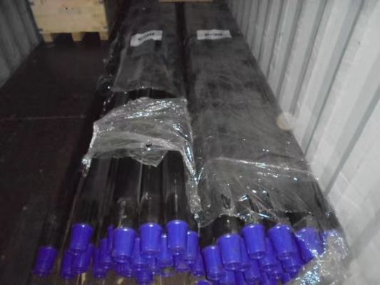 100 Bending Strength Round Drill Pipe for Galvanized Coated Surface and Superior Drilling Results